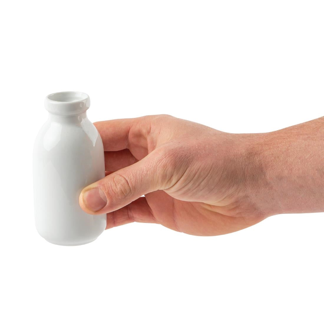 Olympia Whiteware White Mini Milk Bottle product image