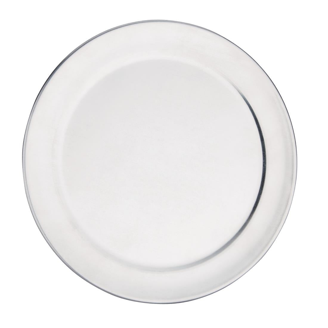 Vogue Aluminium Pizza Tray Wide Rim 10in product image