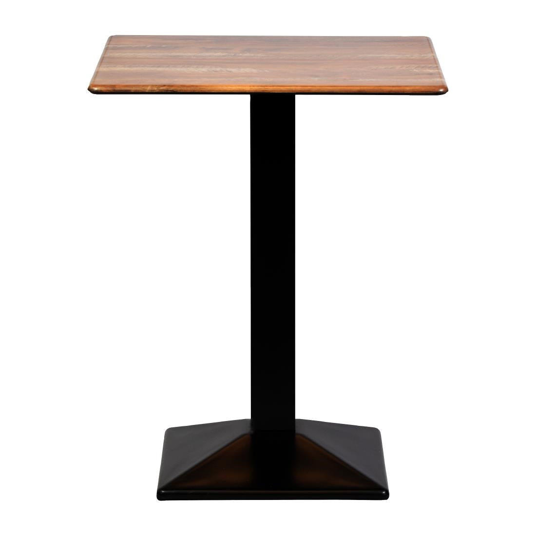 Turin Metal Base 700mm Square Poseur Table product image