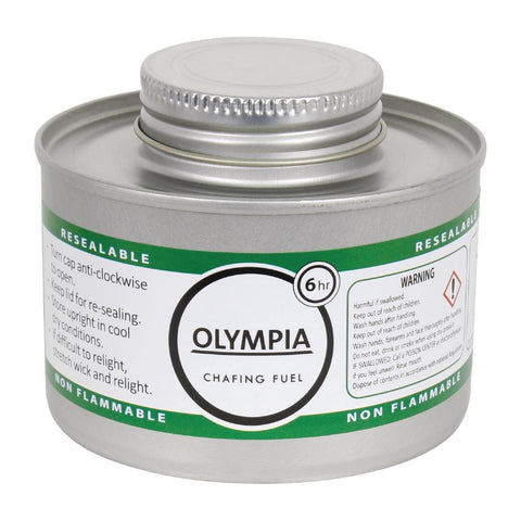 Olympia Liquid Chafing Fuel With Wick 6 Hour (Pack of 12)