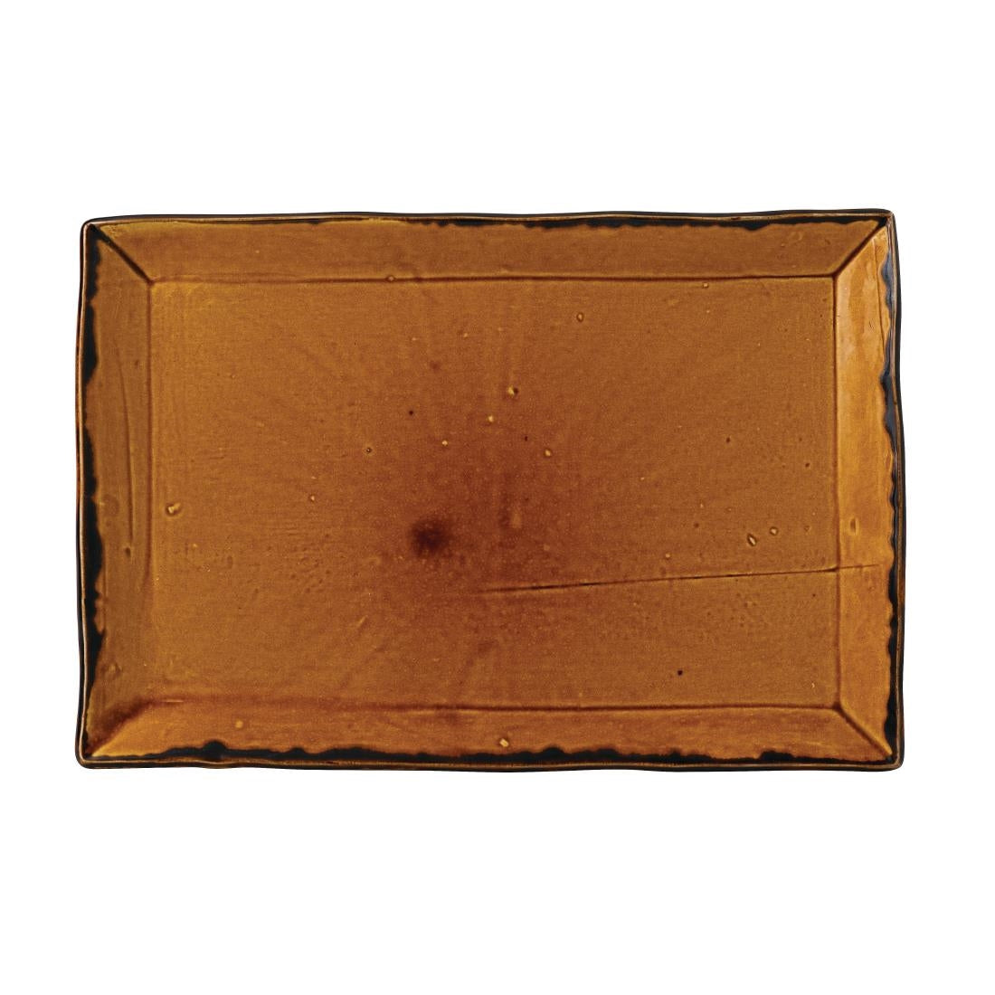 Dudson Harvest Rectangular Trays Brown 230 x product image