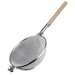 Heavy Duty Stainless Steel Strainer 14" Double Mesh