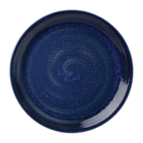 Steelite Vesuvius Coupe Plates Lapis 253mm (Pack of 12)