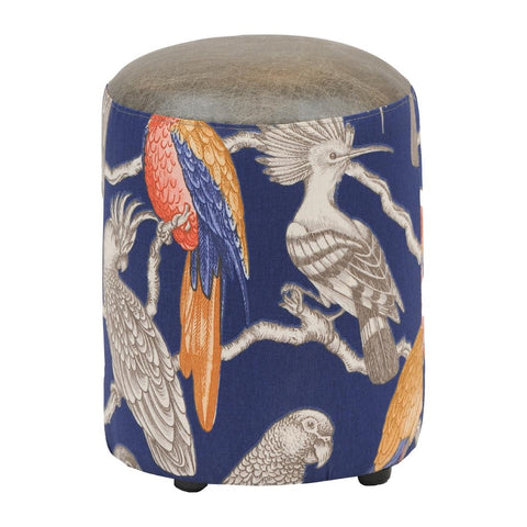 Aviary Cylinder Ash Stool Marine product image