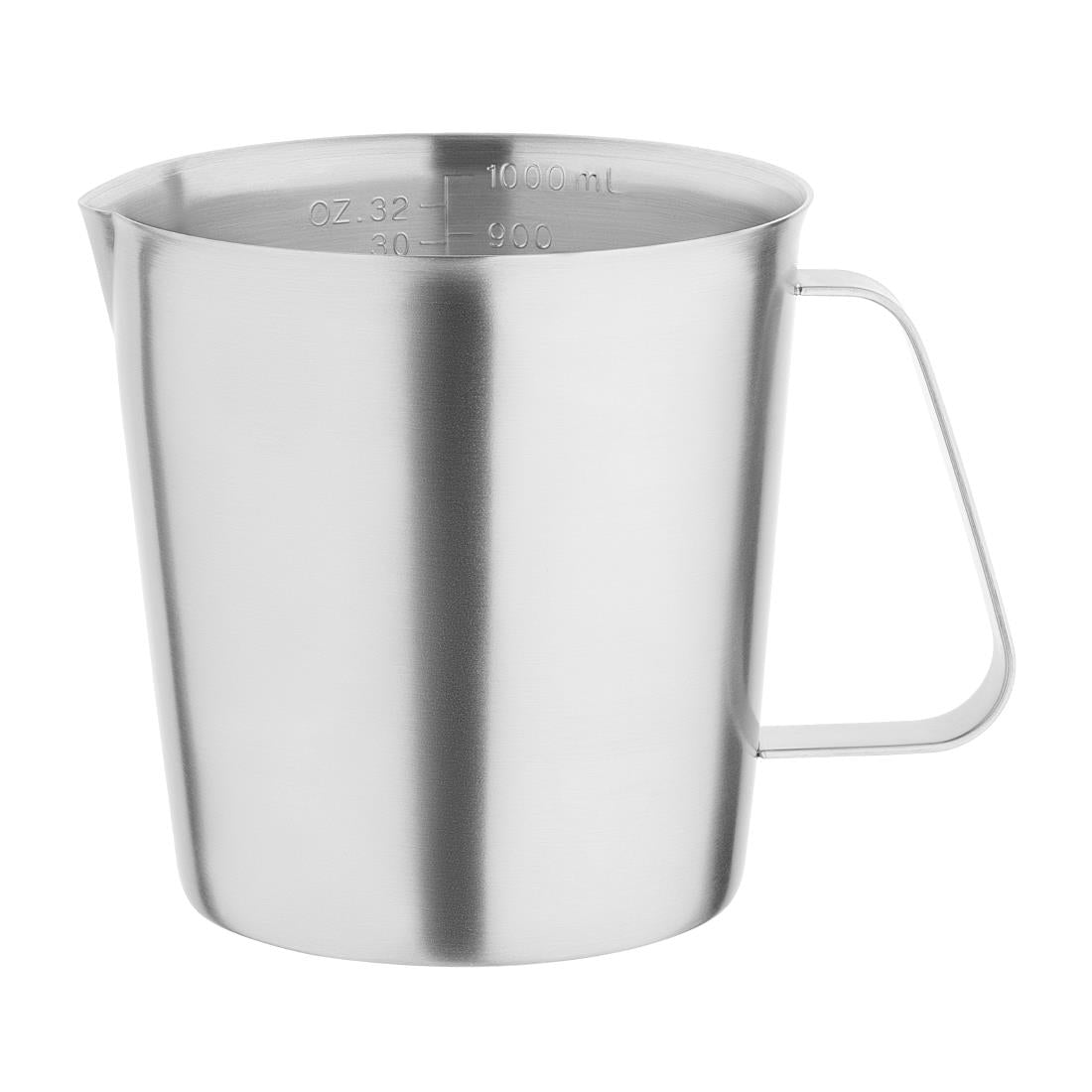 Vogue Stainless Steel Measuring Jug 1ltr product image
