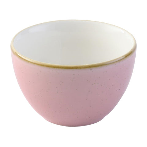 Churchill Stonecast Petal Pink Sugar Bowl 227ml (Pack of 12)