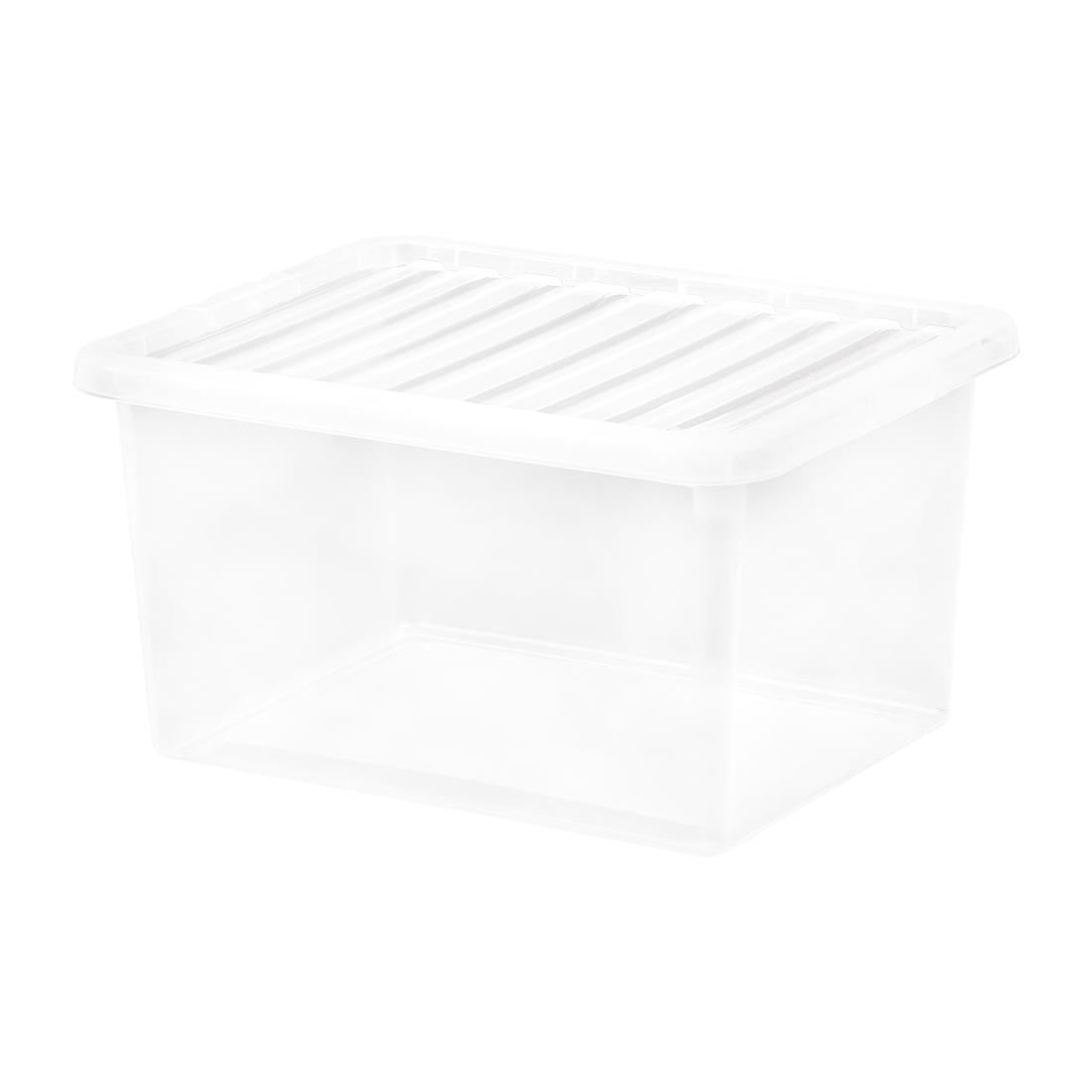 Wham Crystal Storage Box & Lid 37Ltr product image