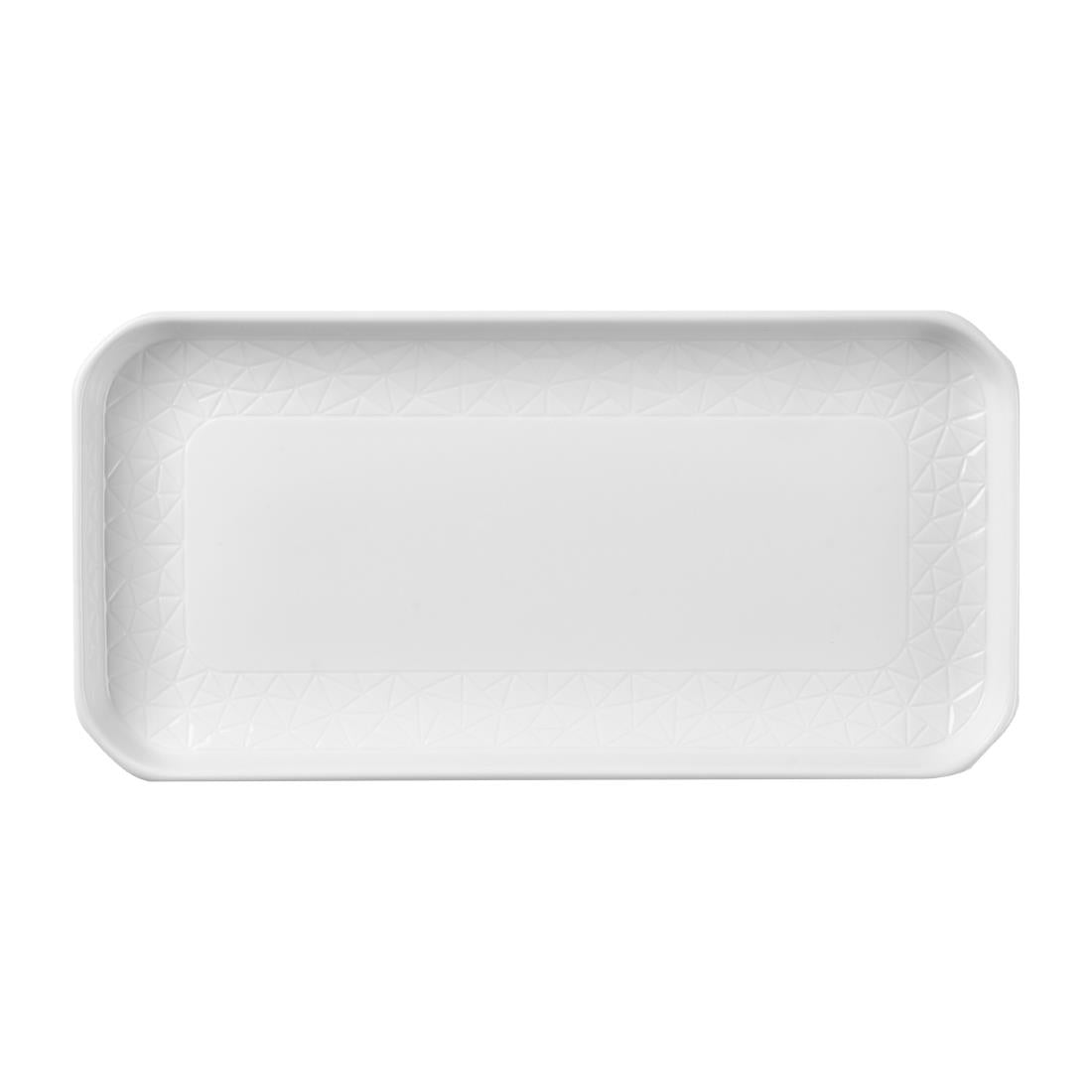 Churchill Alchemy Abstract White Deep Oblong product image