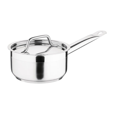 Nisbets Essentials Stainless Steel Saucepan 900ml