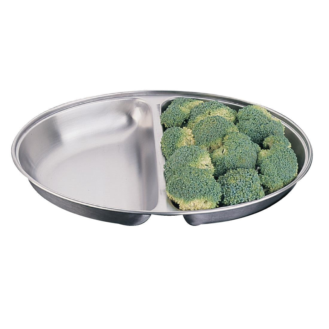 Olympia Oval Vegetable Dish Two Compartments product image