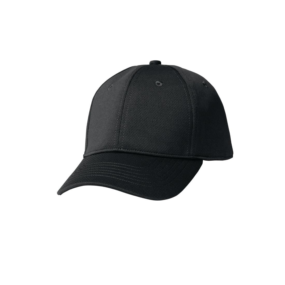 Chef Works Cool Vent Baseball Cap Black product image