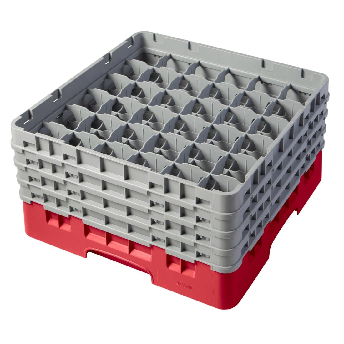 Cambro Camrack Red 36 Compartments Max Glass product image
