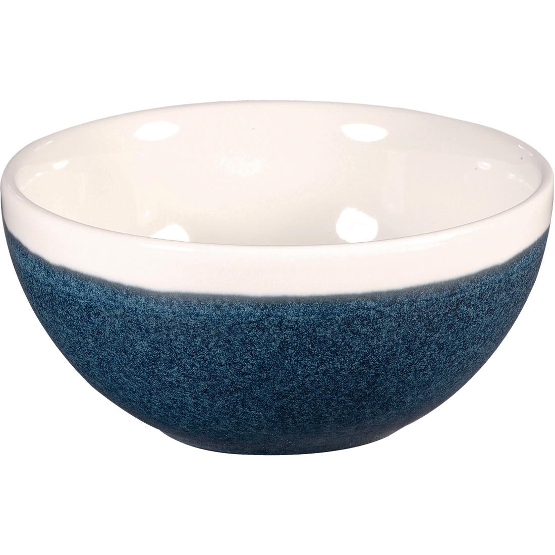 Churchill Monochrome Soup Bowl Sapphire Blue product image