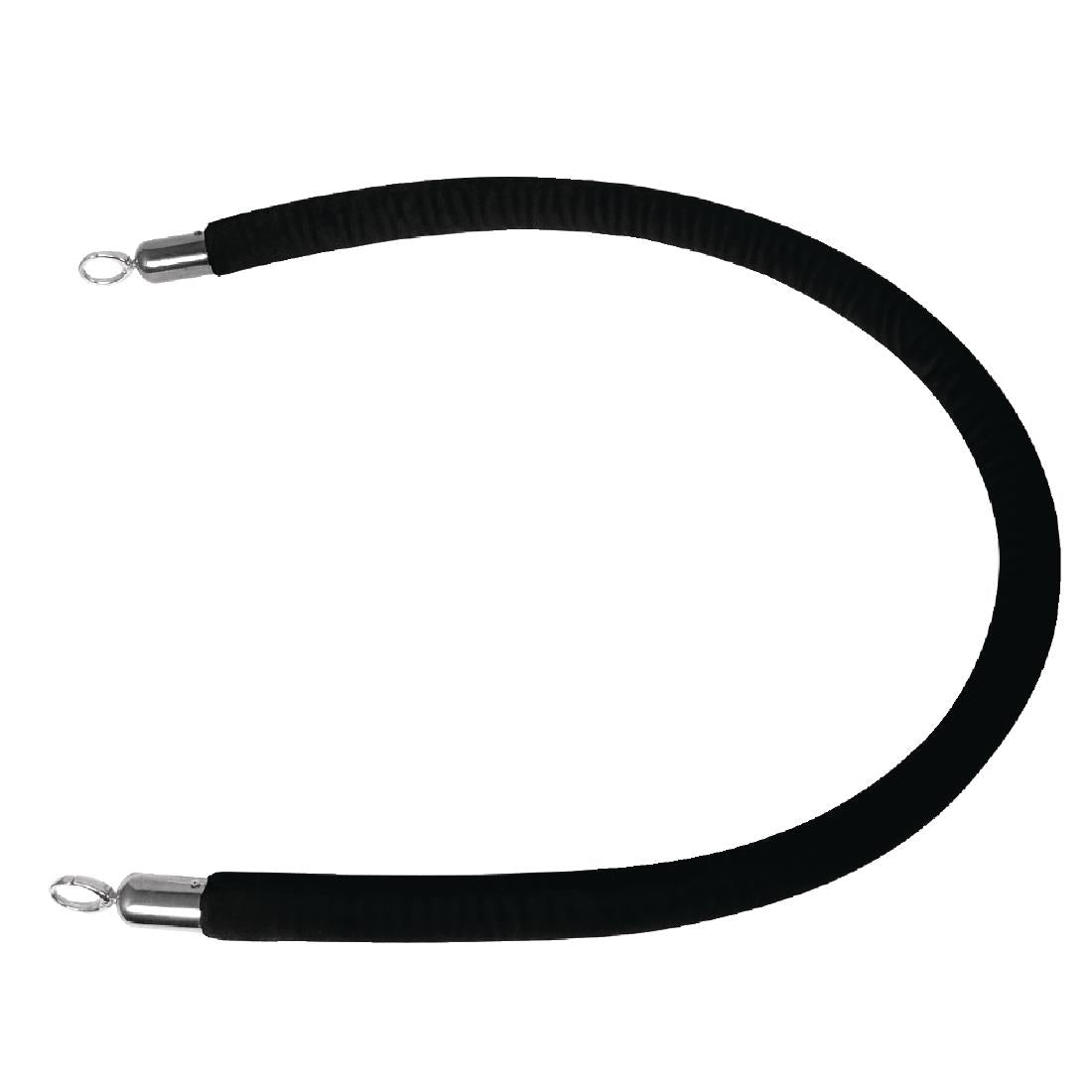 Bolero Black Rope Barrier System 1.5m product image