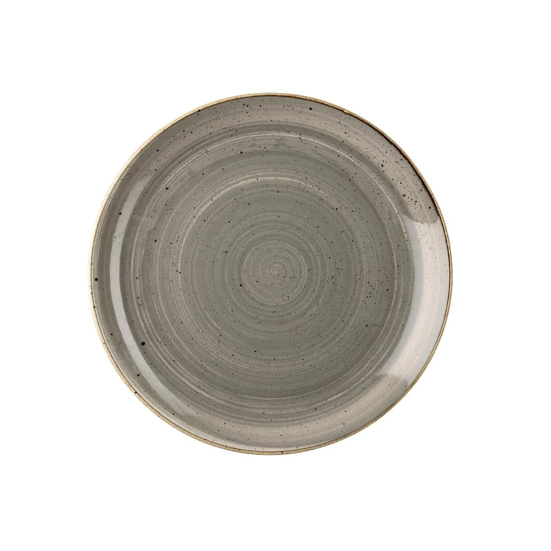 Churchill Stonecast Coupe Plate Grey 288mm product image