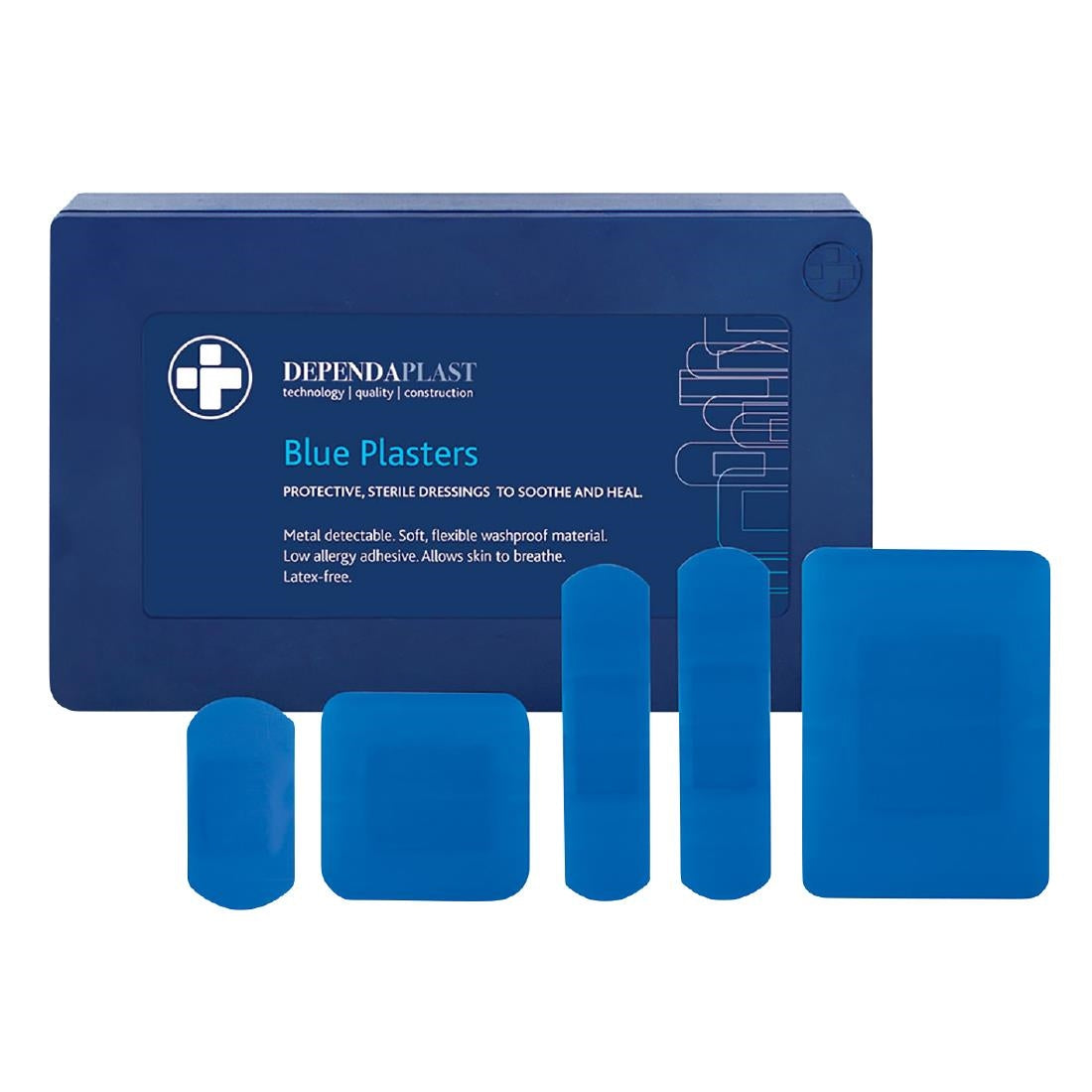 Beaumont Dependaplast Blue Plasters Assorted product image