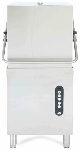 Adler AD1000-DPSO-30 500mm Basket Passthrough Dishwasher With Drain Pump & Water Softener