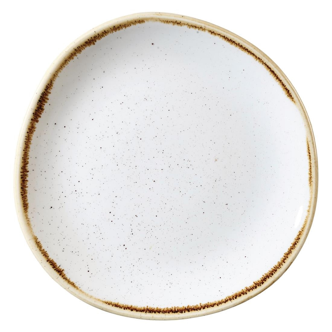 Churchill Stonecast Round Plate Barley White product image