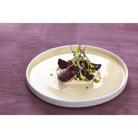 Olympia Fondant Plate Lemon - 270mm 10 2/3" (Box 4)