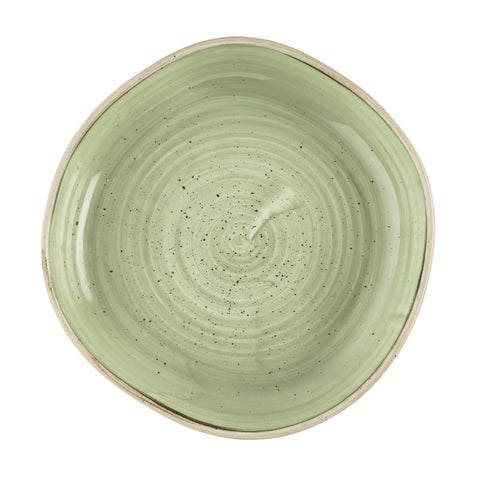 Churchill Stonecast Sage Green Organic Walled Bowls 197mm (Pack of 6)