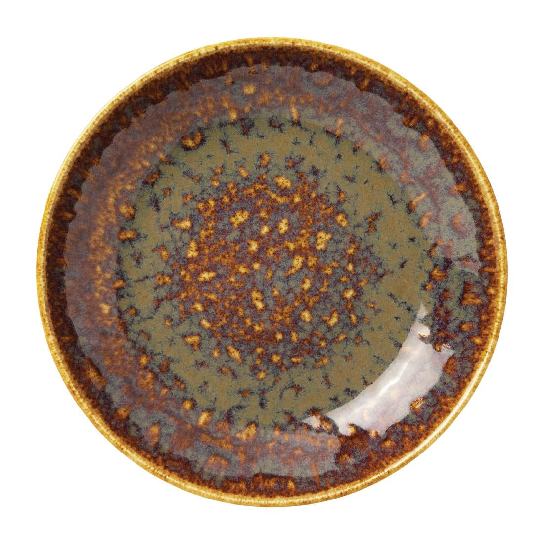 Steelite Vesuvius Coupe Bowls Amber 290mm product image