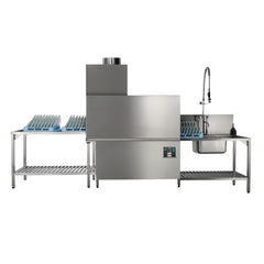 Hobart Ecomax Plus C815-A Conveyor Dishwasher Hot Feed
