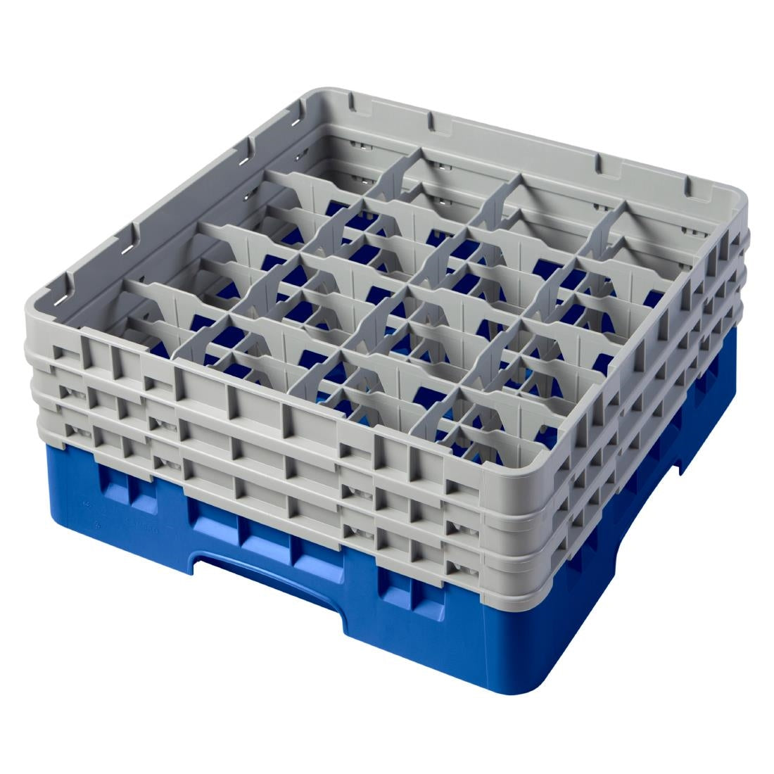 Cambro Camrack Blue 16 Compartments Max Glass product image