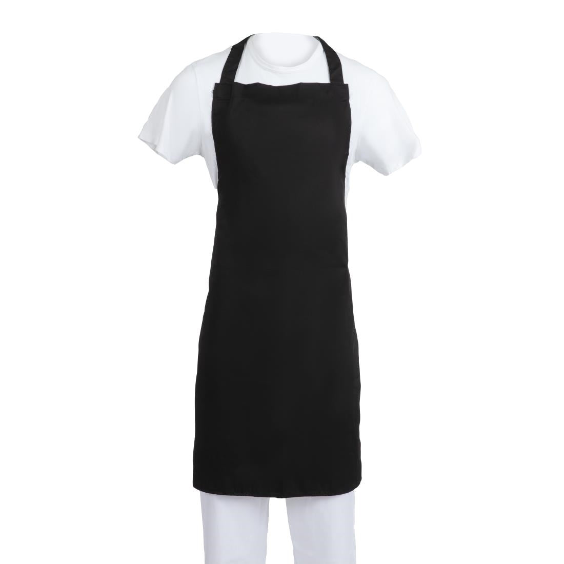Whites Polycotton Bib Apron Black XL product image