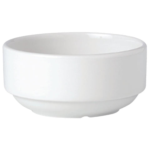 Steelite Simplicity White Stacking Soup Cups product image
