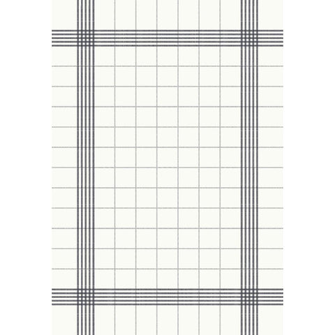 Dunisoft Towel Napkin Grey Check 38x54cm (Pack of 250)