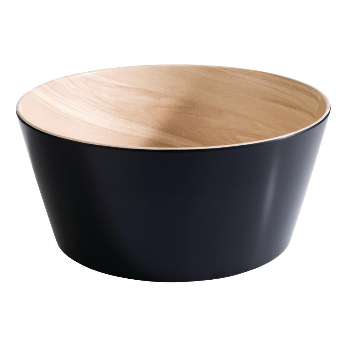 APS Frida Bowl Wood & Black 200mm 1.2Ltr product image