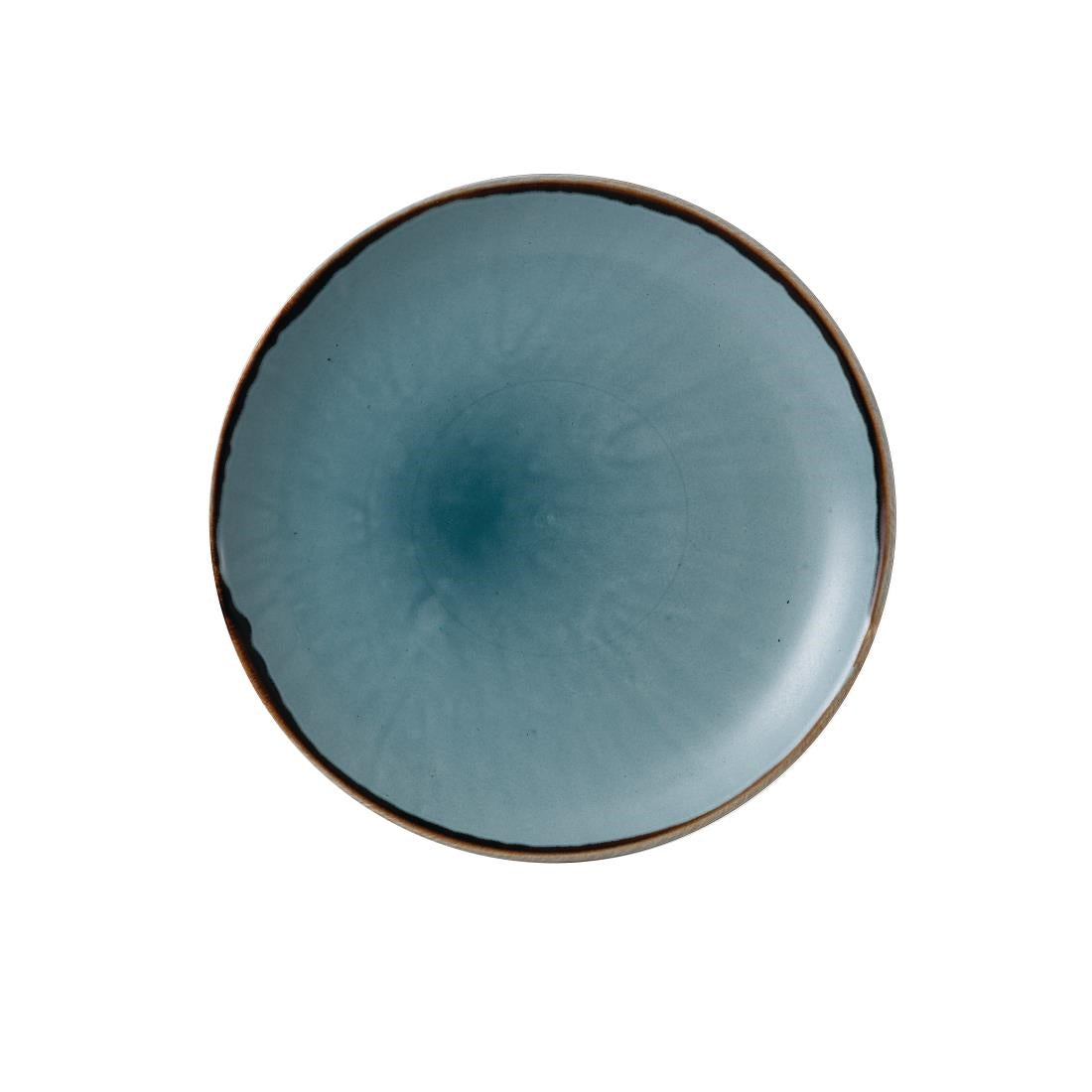 Dudson Harvest Evolve Coupe Plates Blue 217mm product image