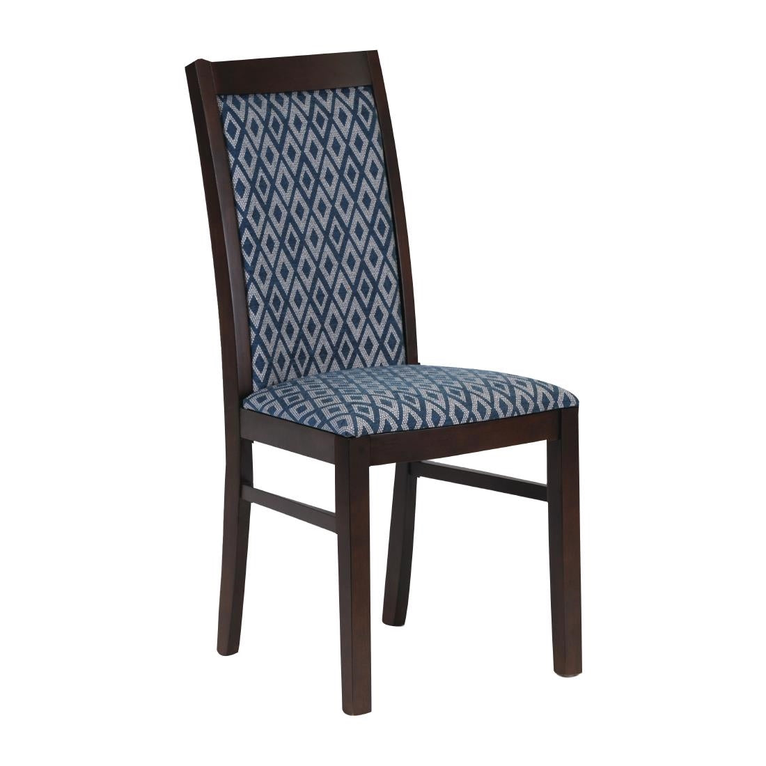Brooklyn Padded Back Dark Walnut Dining Chair product image