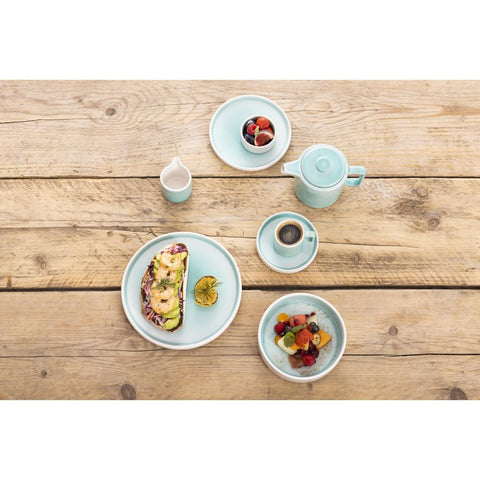 Olympia Fondant Plate Mint - 215mm 8 1/2" (Box 6)