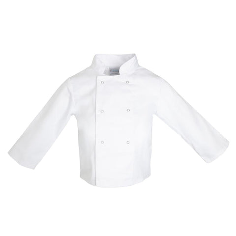 Whites Childrens Unisex Chef Jacket White S