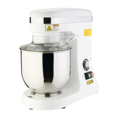 Buffalo 7Ltr Planetary Mixer – White