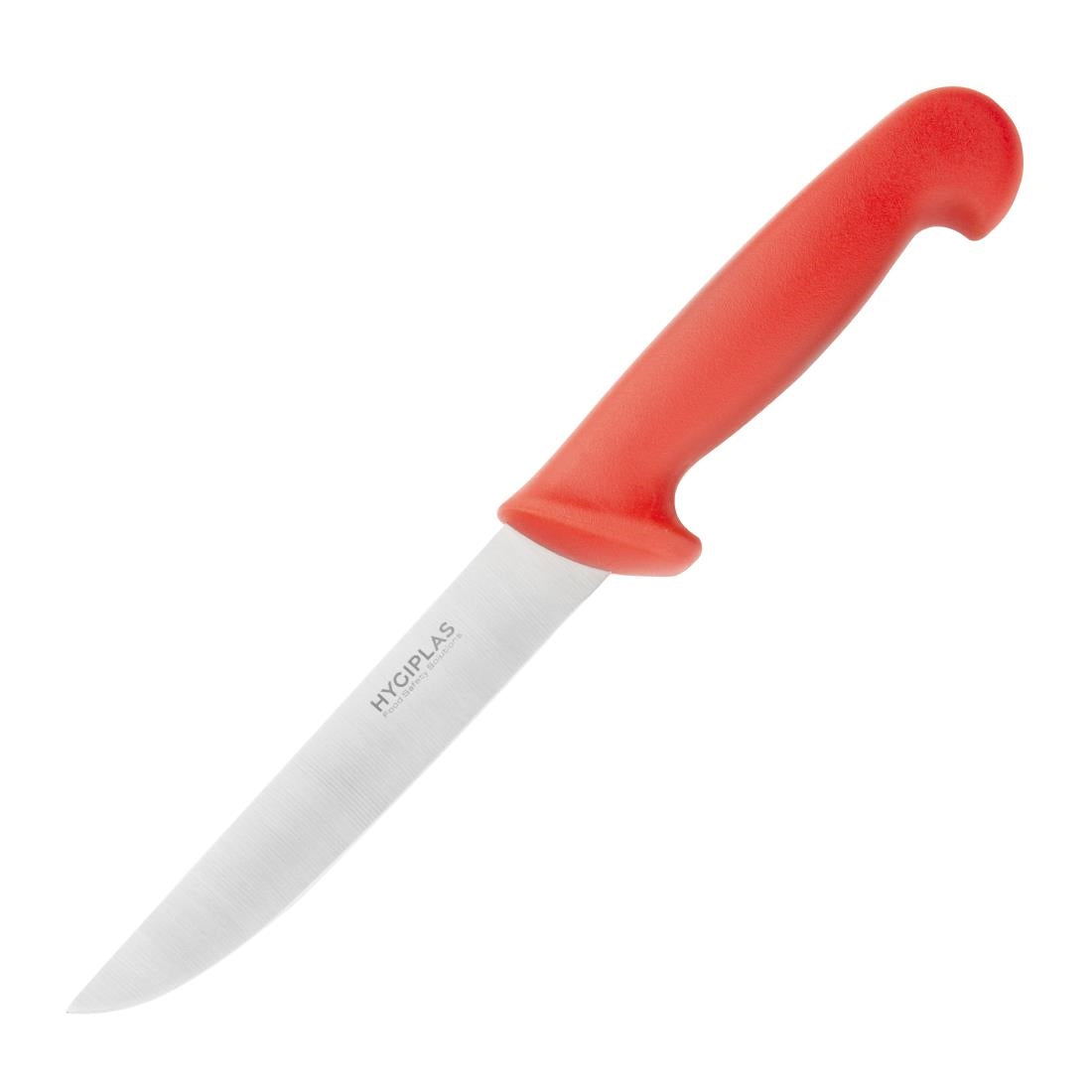 Hygiplas Stiff Blade Boning Knife Red 15cm product image