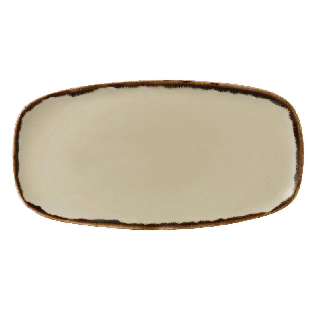 Dudson Harvest Oblong Chefs Plates Linen 298 product image