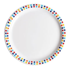 Utopia Spanish Steps Melamine Dinner Plates 230mm (Pack of 48)