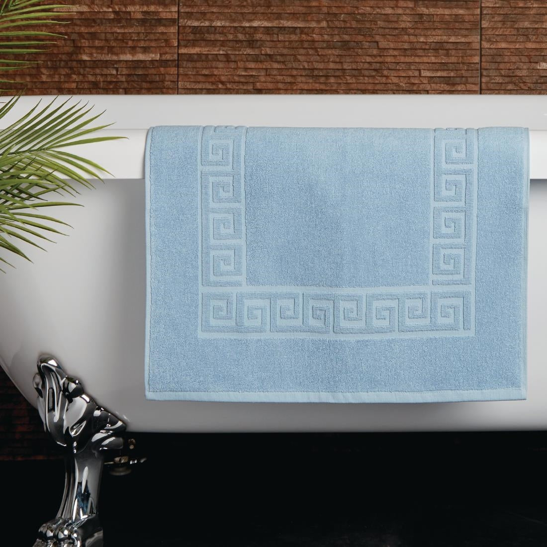 Mitre Essentials Nova Bath Mat Blue product image