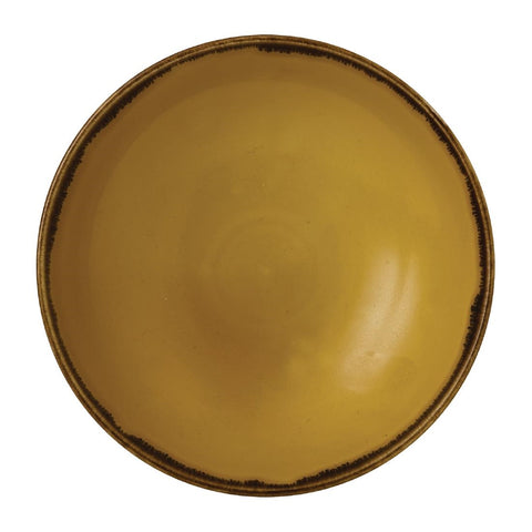 Dudson Harvest Dudson Mustard Coupe Bowl 182mm (Pack of 12)