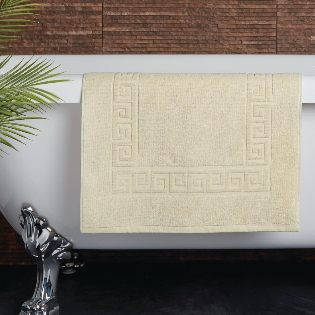 Mitre Essentials Nova Bath Mat Cream product image