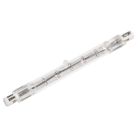 Bare Infrared Quartz Heat Bulb R7 118mm 200W