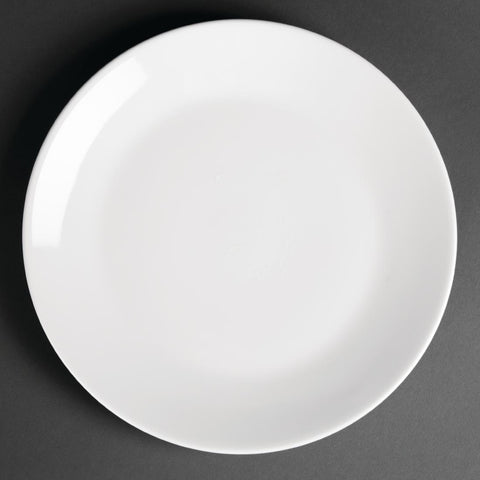 Royal Porcelain Classic White Coupe Plates 240mm (Pack of 12)