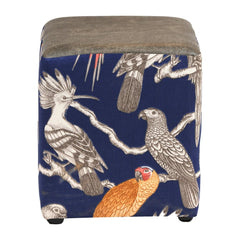 Aviary Cube Ash Stool Marine – Padded Low Seat (Pack of 2)