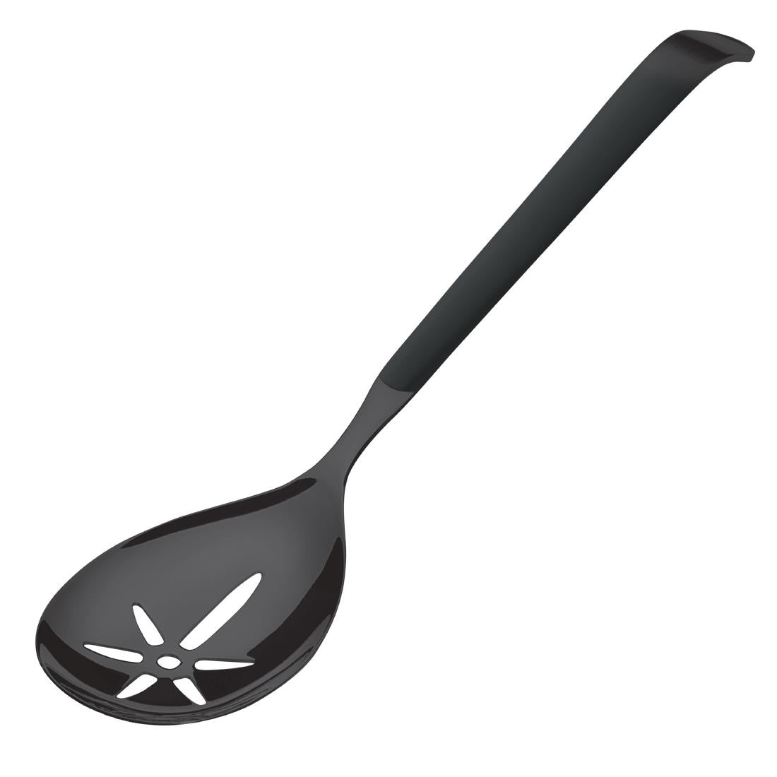 Amefa Buffet Slotted Serving Spoon Black product image