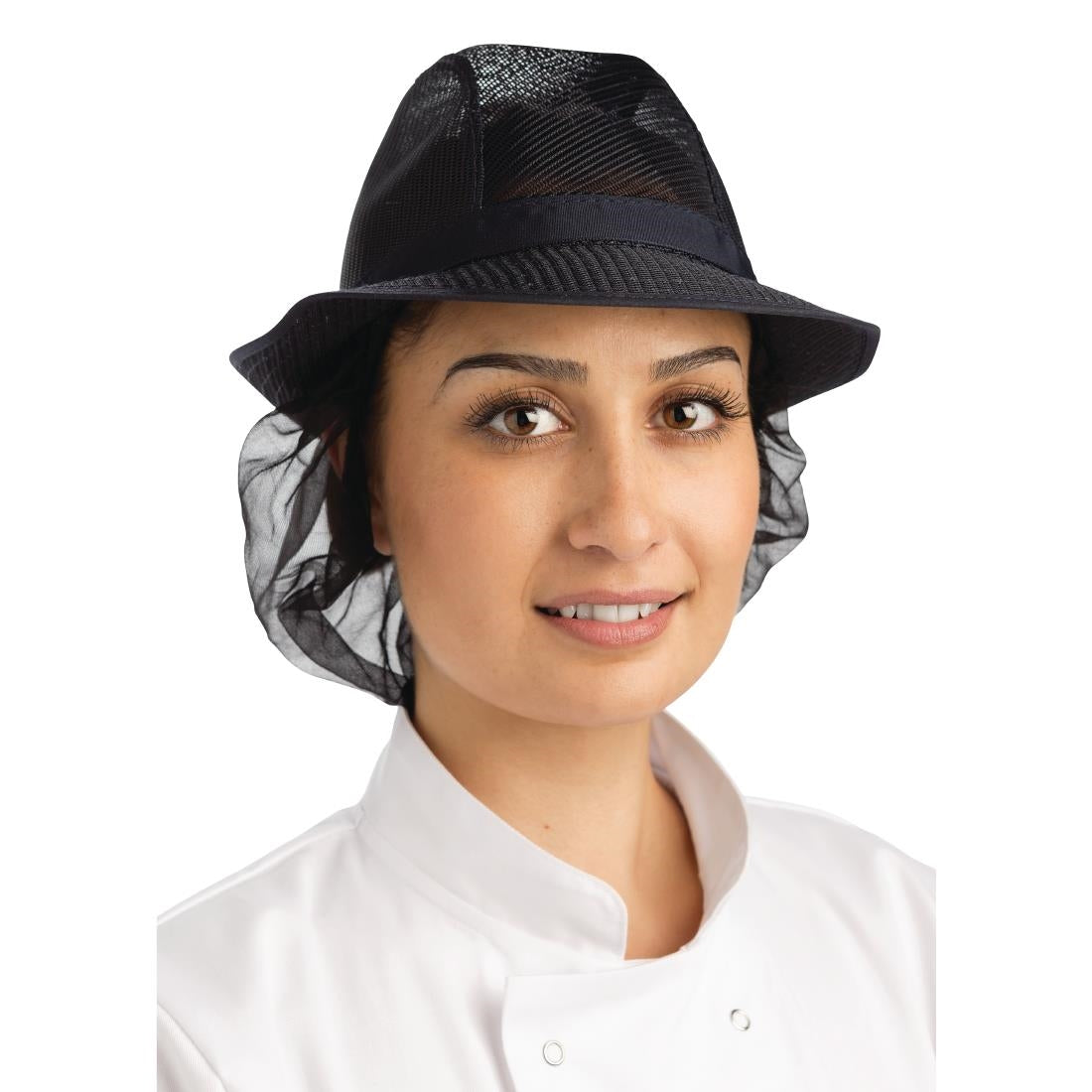 Trilby Hat with Snood Navy Blue M product image