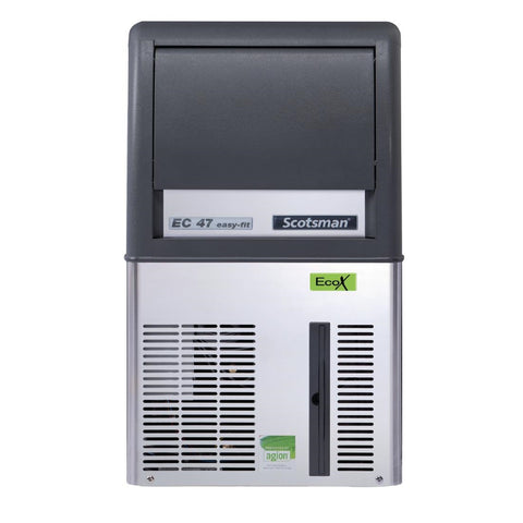 Scotsman EC 47 Self Contained Ice Machine w/ integral drain pump & XSAFE 25kg Output