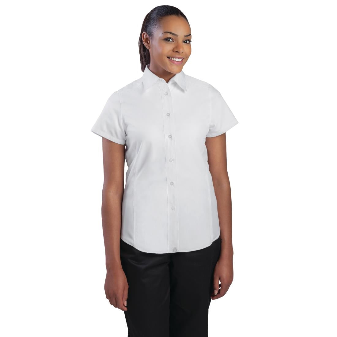 Chef Works Womens Cool Vent Chefs Shirt White product image