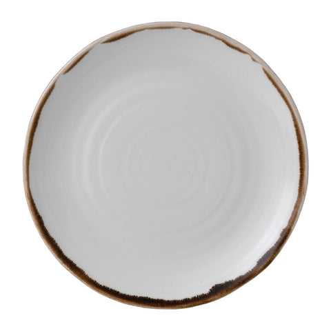 Dudson Harvest Natural Coupe Plate 230mm (Pack of 12)
